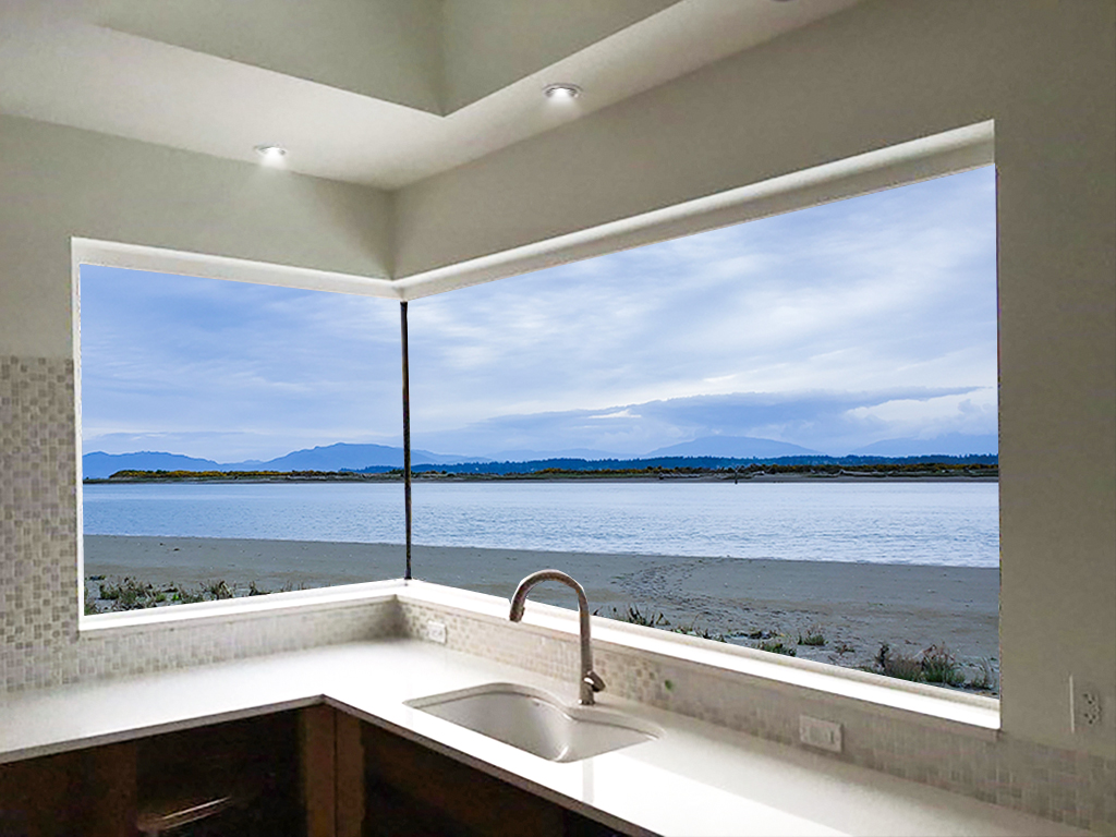 Westeck - Butt-Glazed Window with View