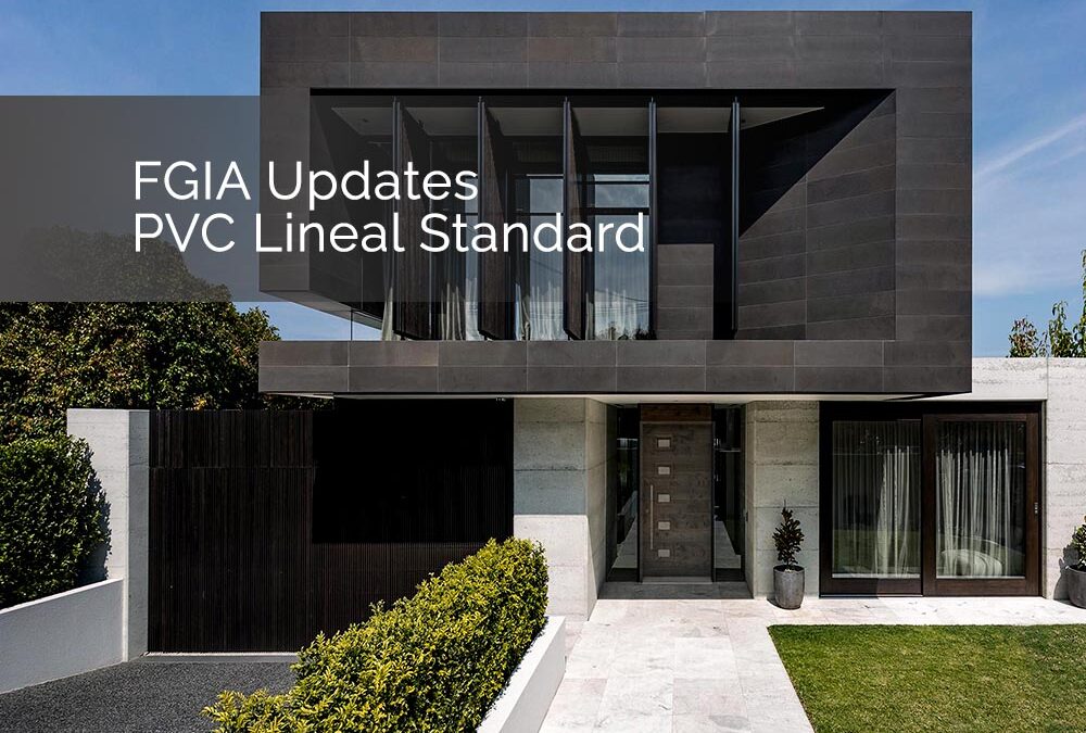 FGIA Updates PVC Lineal Standard