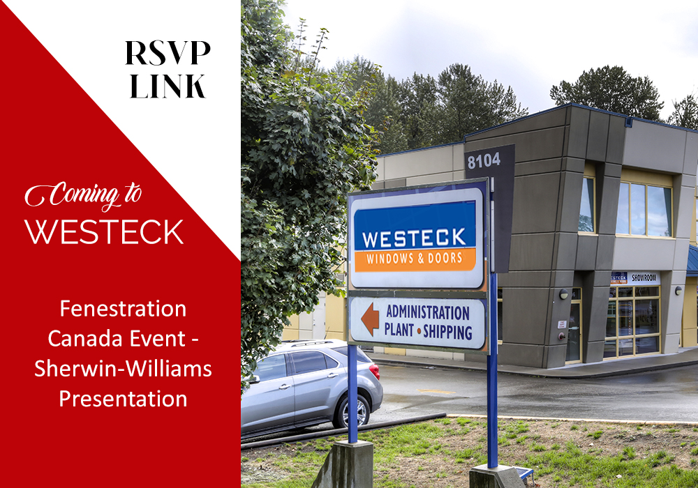 Join Fenestration Canada at Westeck Windows