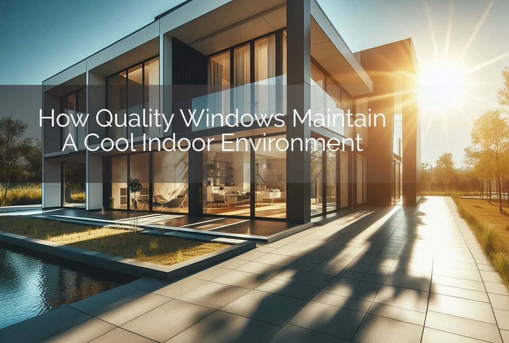 How Quality Windows Maintain A Cool Indoor Environment