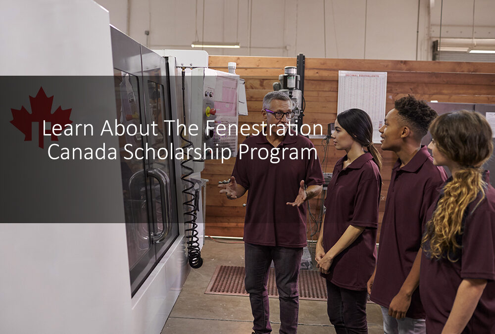 Learn About The Fenestration Canada Scholarship Program