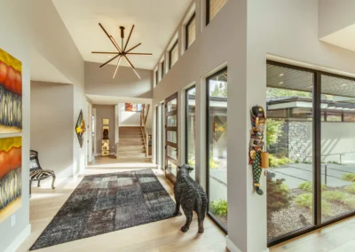 Westeck 4300 Series Windows | Custom Wood Entry - Kelowna Project - Chatham Homes